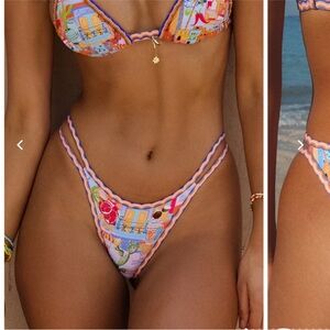 Bydee Cabana Print Bikini - Prague Bottom Cyprus Top